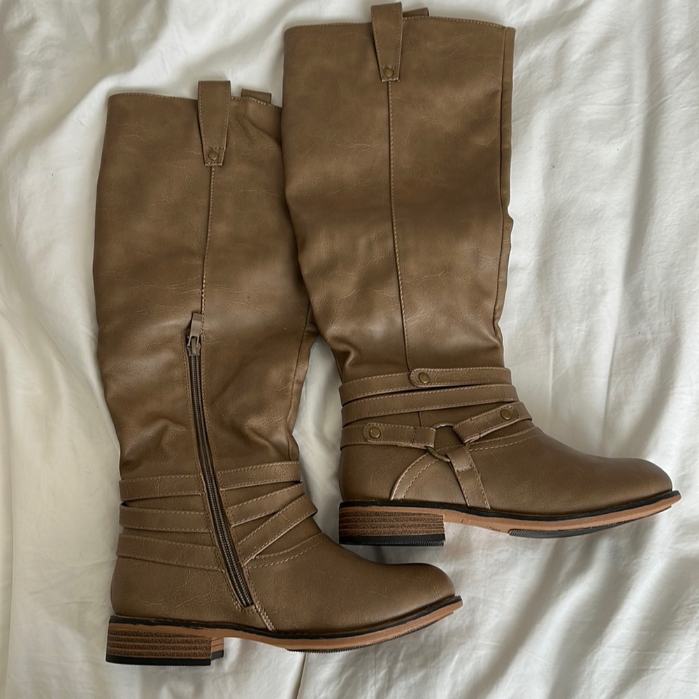 Tan Boots